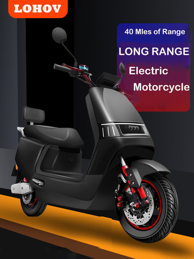 60V Lithium Electric Moped Scooter