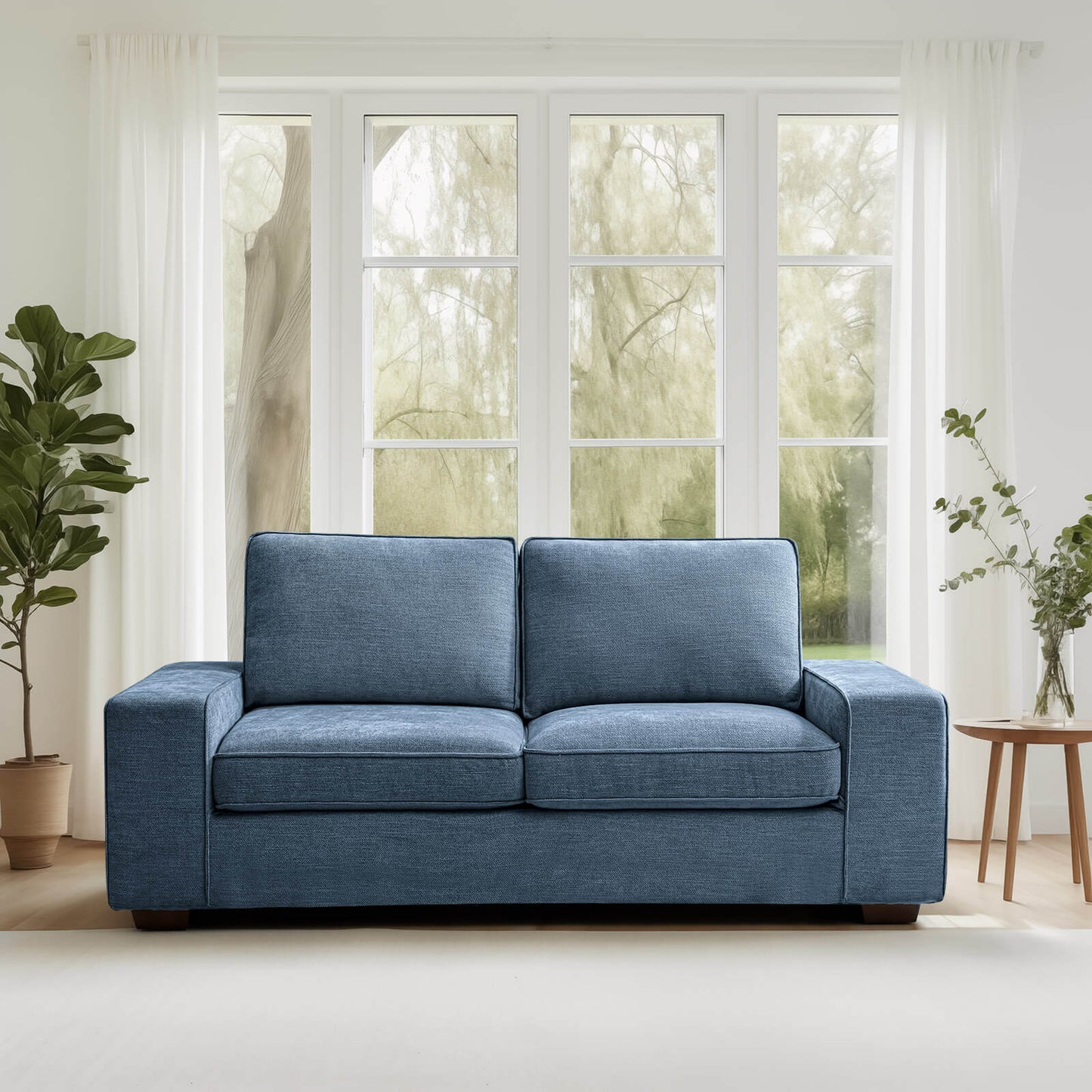 Modern Living Room Sofa, Chenille Sofa/Easy to Install