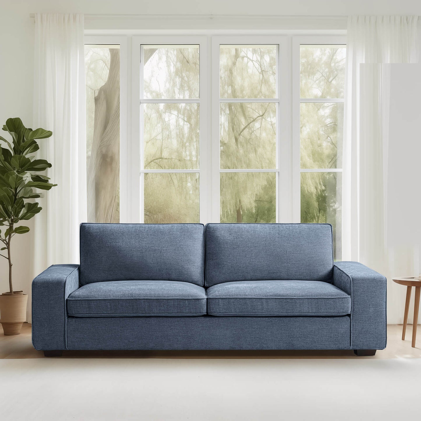 Modern Living Room Sofa, Chenille Sofa/Easy to Install
