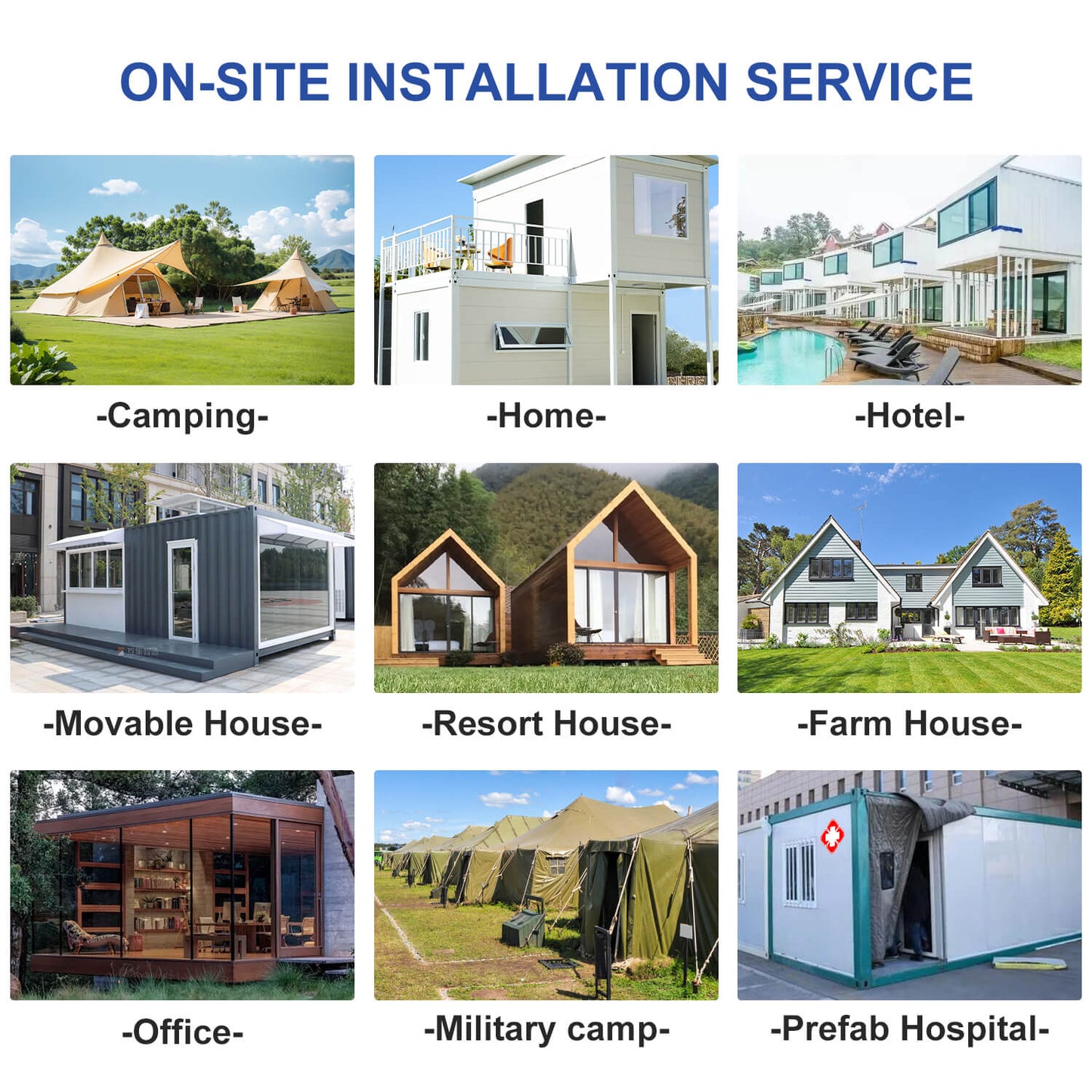 WalkMax Two Story Tiny House, Prefabricated Dwelling with Aesthetic Appeal, Modern Design for Small Spaces, Package Installation