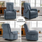 THLAND Reclining Massage Chair for Adults Chenille Fabric Single air Bag Massage Sofa Power Recliner Chair for Living Room Theater Seating Adjustable Back headrest