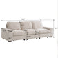 Modular Sectional Sofa for Living Room with Storage