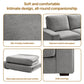 Modern Living Room Sofa, Chenille Sofa/Easy to Install