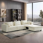 Sectional Sofa, Modern Chenille Fabric, U Shape Sectional 5 Seater Living Room Chaise, with Storage/Pet Sofa